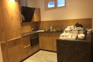 Lower Chalet Kitchen Complete